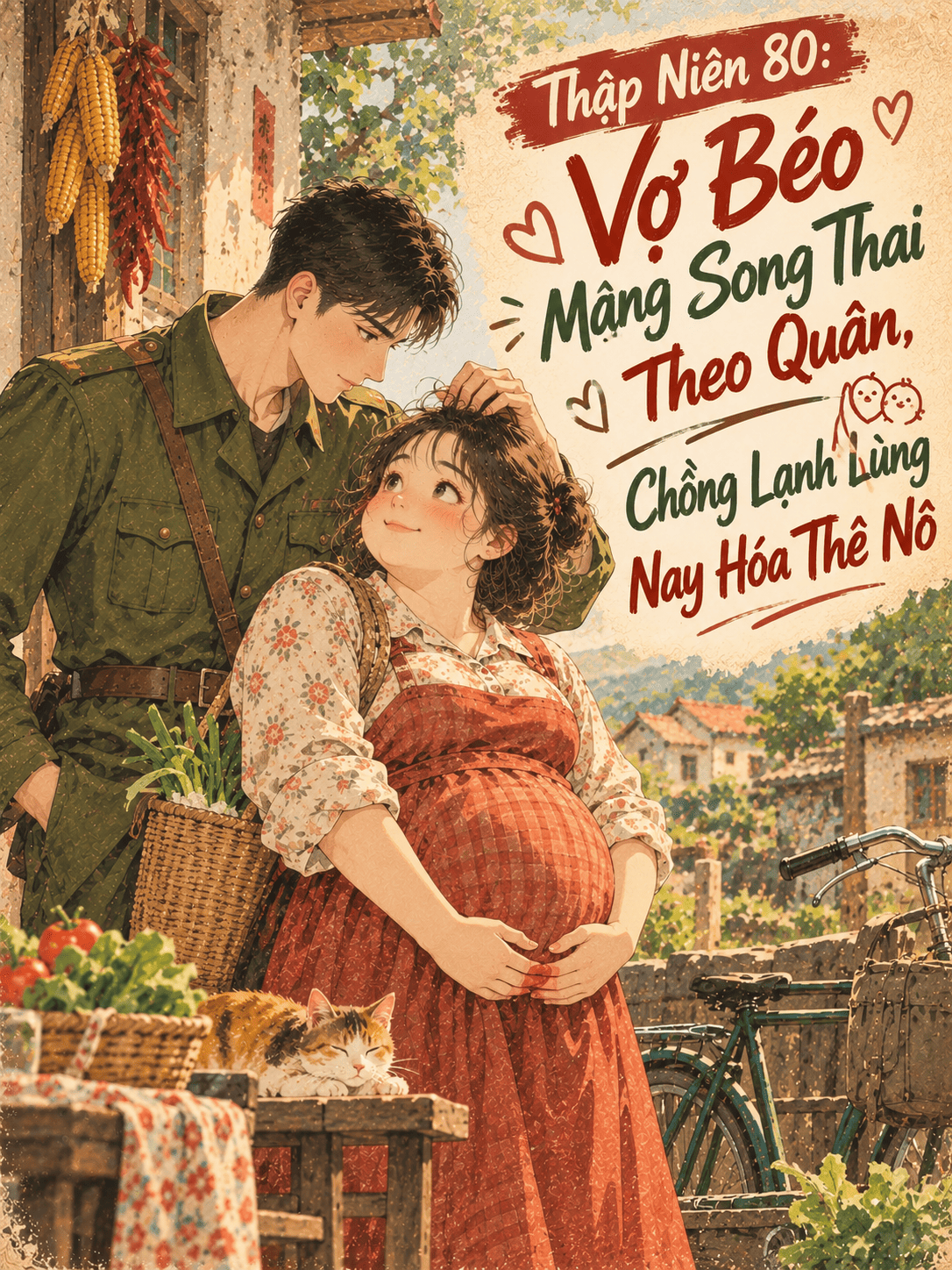 Thập Niên 80: Vợ Béo Mang Song Thai Theo Quân, Chồng Lạnh Lùng Nay Hóa Thê Nô